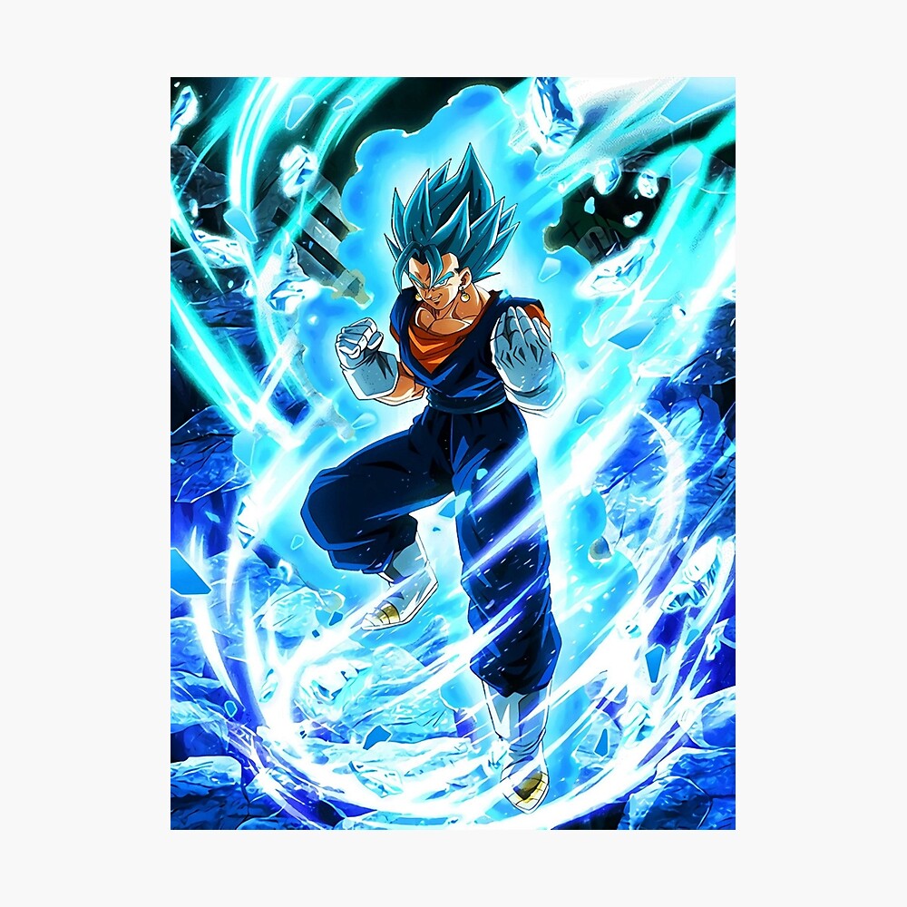 Vegito Blue - DBS Spiral Notebook by AbdeeFactory