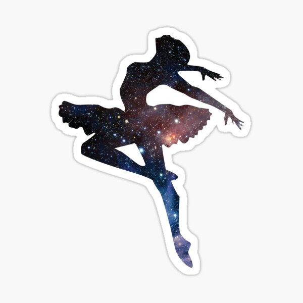 Ballerina - Universe  Sticker