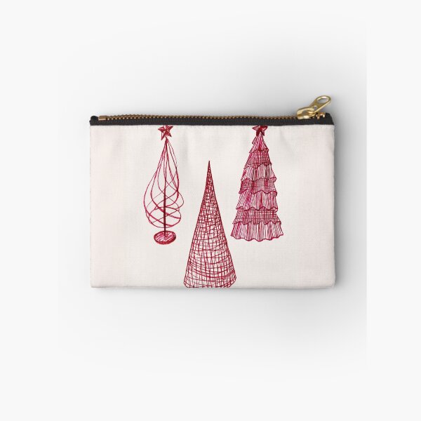 Item preview, Red Christmas Trees designed and sold by Mirushy.