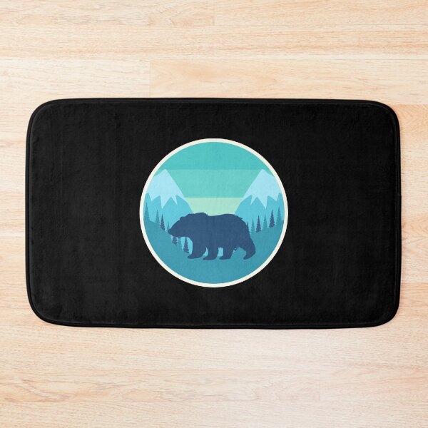 Item preview, Bear Outline Circle designed and sold by liftdesign.
