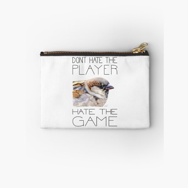 Item preview, Hate the Game (House Sparrow) designed and sold by LauraWolfArtist.