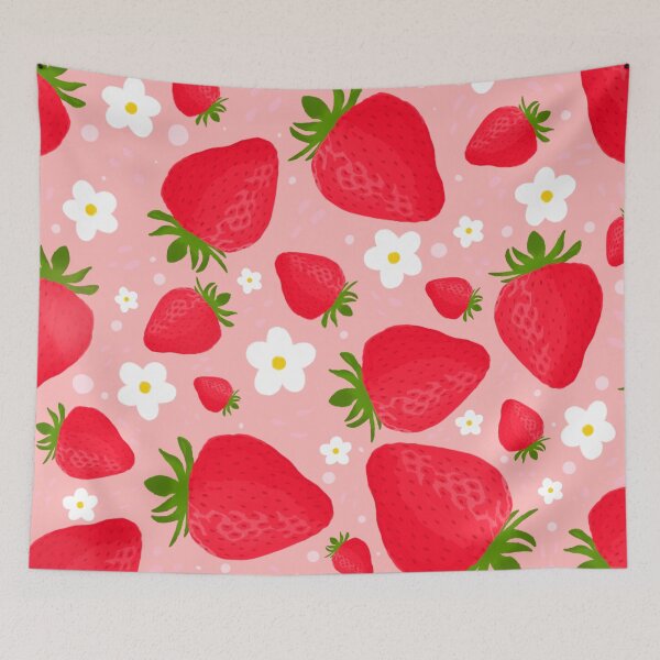 Item preview, Strawberries all over designed and sold by sarahhh264.