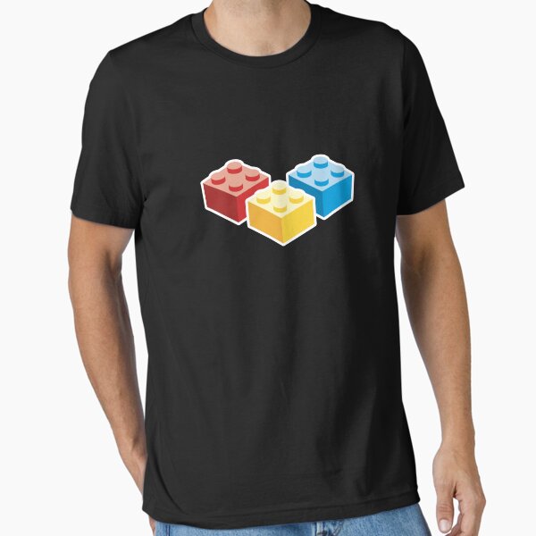 3 Bricks on dark background Essential T-Shirt