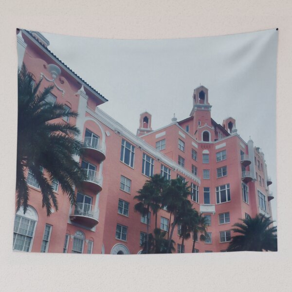 Item preview, Pink Floridian Hotel designed and sold by samrolo.