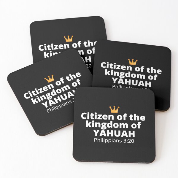 Item preview, Citizen of the Kingdom of Yahuah(LORD) Black/white designed and sold by DaughterofYah.