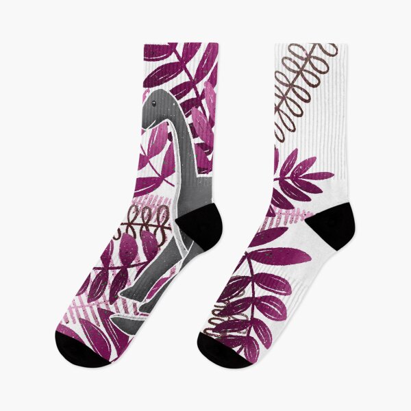 Item preview, Dinosaur & Leaves - Pink designed and sold by monitdesign.