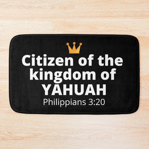 Item preview, Citizen of the Kingdom of Yahuah(LORD) Black/white designed and sold by DaughterofYah.