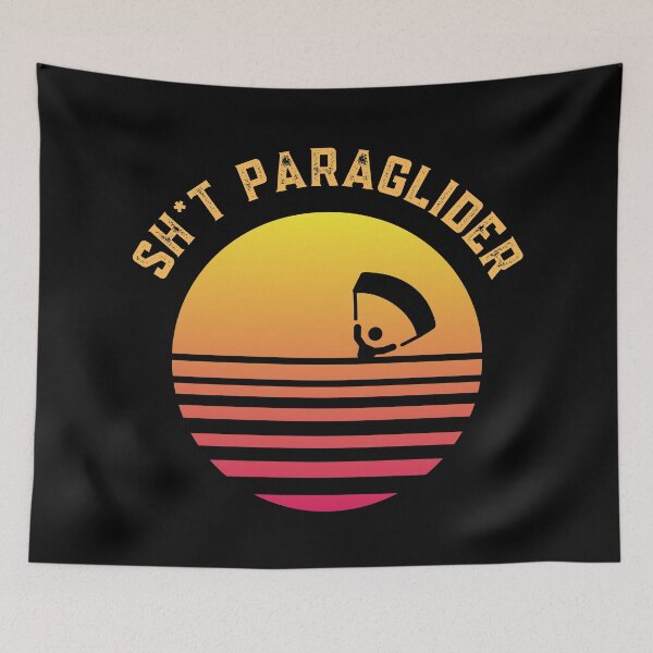Item preview, Funny Paragliding Sunset Ocean - cool sh*t paraglider designed and sold by WonderWear.