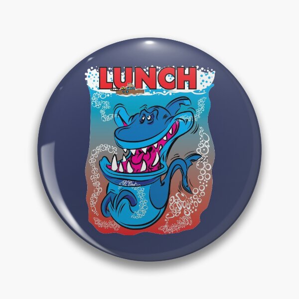 Item preview, Shark Lunch by eShirtLabs designed and sold by eShirtLabs.