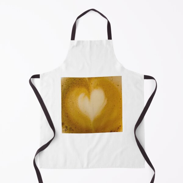 Item preview, Yellow Coffee Heart designed and sold by ArtByMadelene.