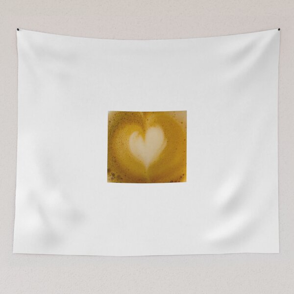 Item preview, Yellow Coffee Heart designed and sold by ArtByMadelene.