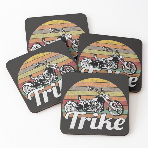 Item preview, Trike Vintage Retro Biker Triker Trike rider  designed and sold by chetme.