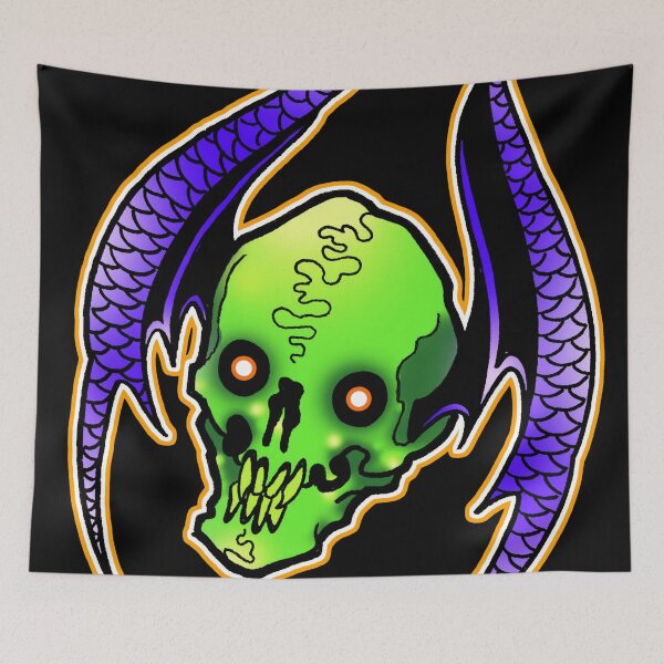 Item preview, First Claw Space Vampire Skull With Bat Wings designed and sold by Greg Donchatz.