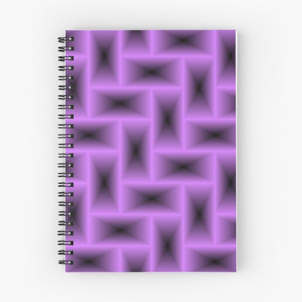 Item preview, Herringbone Brick Pattern in Pink & Black Fade designed and sold by DistantOverture.