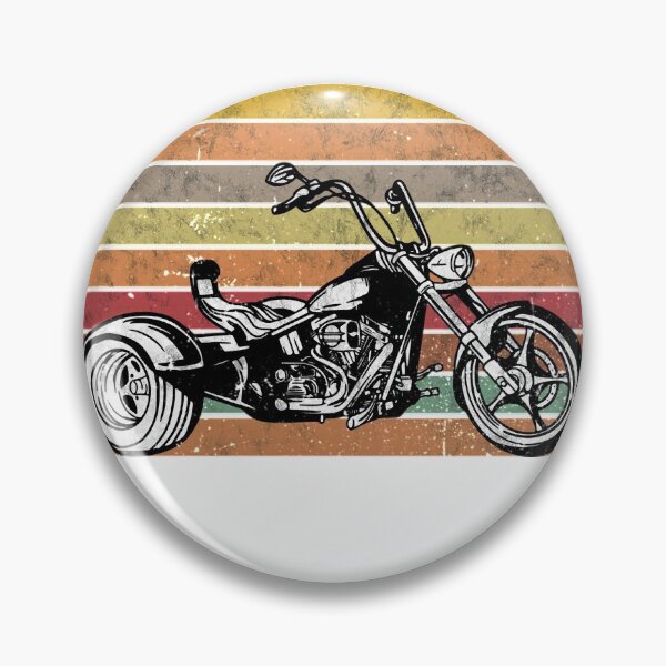 Item preview, Trike Vintage Retro Biker Triker Trike rider designed and sold by chetme.