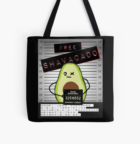 Fre Shavacado Fresh Avocado Funny Meme Drawstring Bag