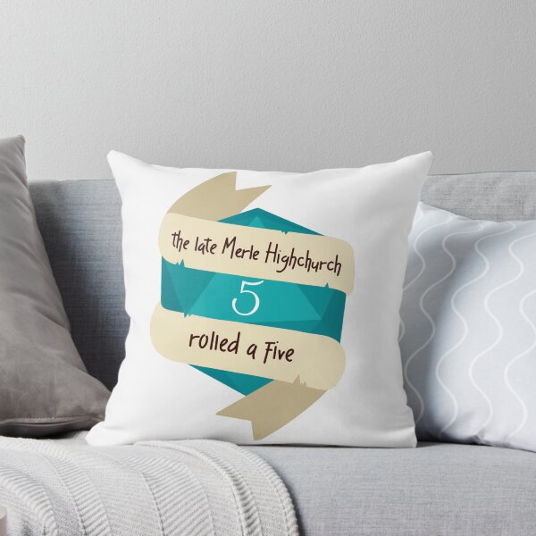 Item preview, the late merle highchurch rolled a five  designed and sold by KitKat615.