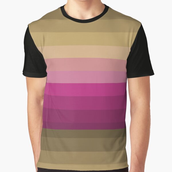 Winter 2021 Color Palette - Olive Cherry Graphic T-Shirt