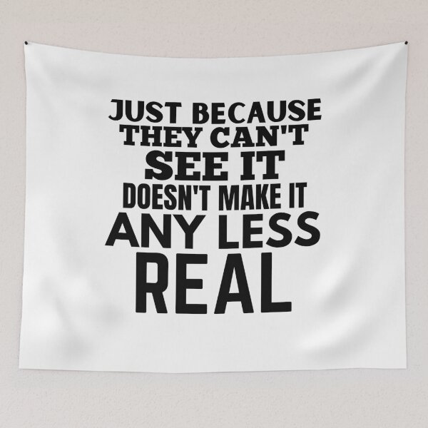 Item preview, Just because they can't see it doesn't make it any less real designed and sold by crazy merchs.