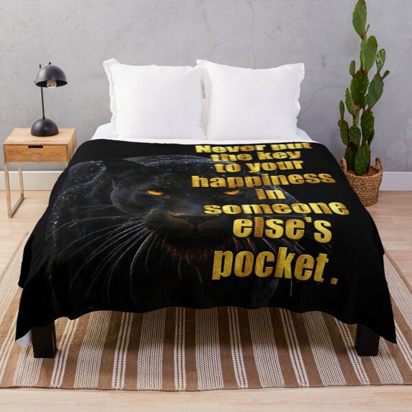 Item preview, Never put the key to your happiness in someone else's pocket. designed and sold by TopDesignArt.