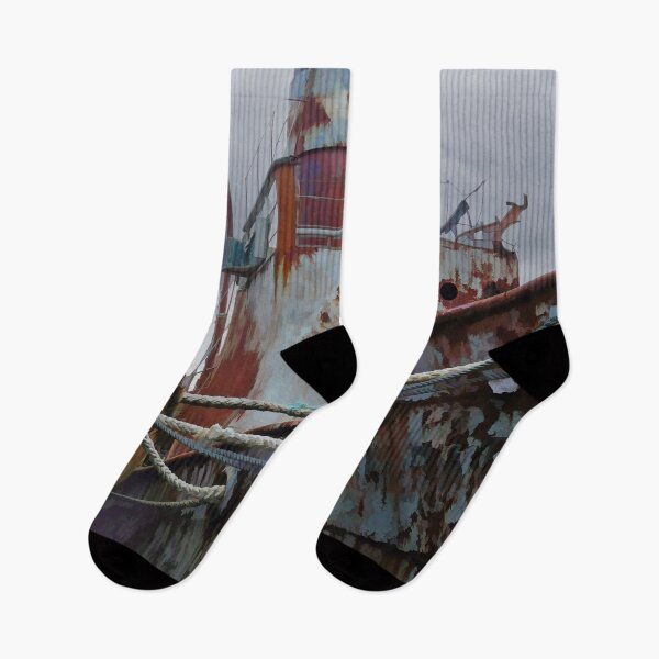 Item preview, Rusted Whalers designed and sold by Marylou Badeaux.