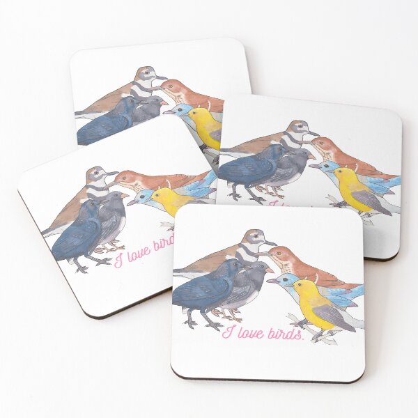 Item preview, I love birds designed and sold by TheWaterBirds.