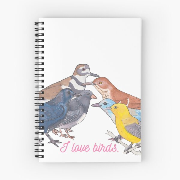 Item preview, I love birds designed and sold by TheWaterBirds.
