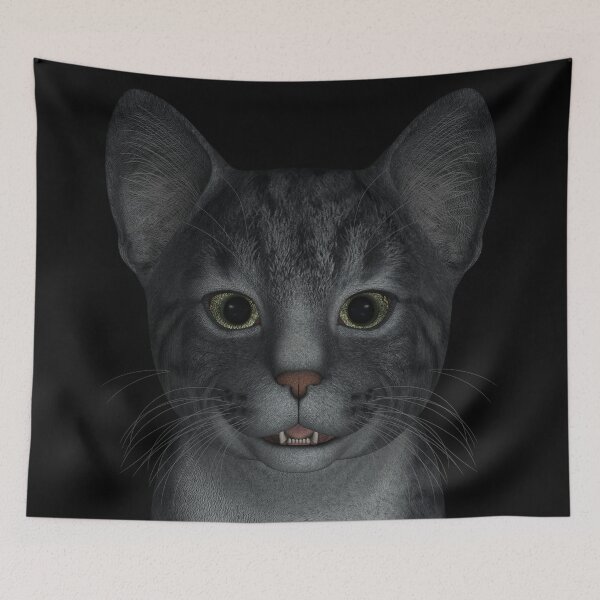 Item preview, Housecat Portrait designed and sold by Mythos57.