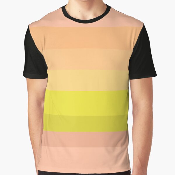 Winter 2021 Color Palette - Chic Green and Peach Nougat Graphic T-Shirt