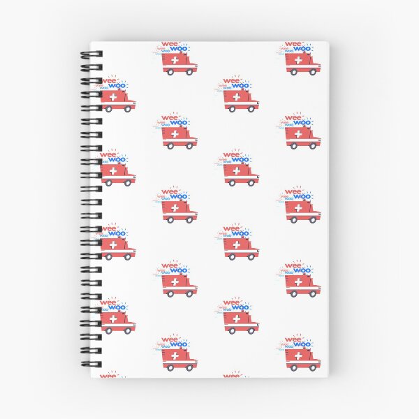 Item preview, Wee Woo Ambulance Funny EMS EMT Paramedic Gift designed and sold by JPMprints.