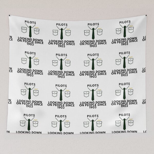 Item preview, Pilots, looking down on people since 1903 designed and sold by stelsanc.