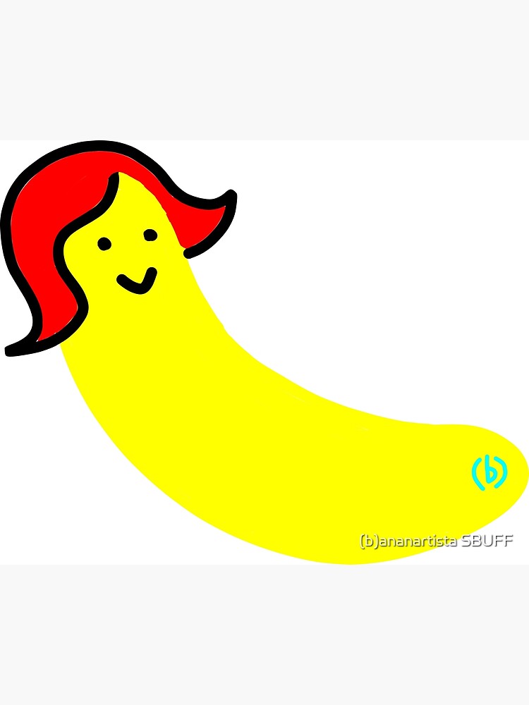 Banana Girl Art Print