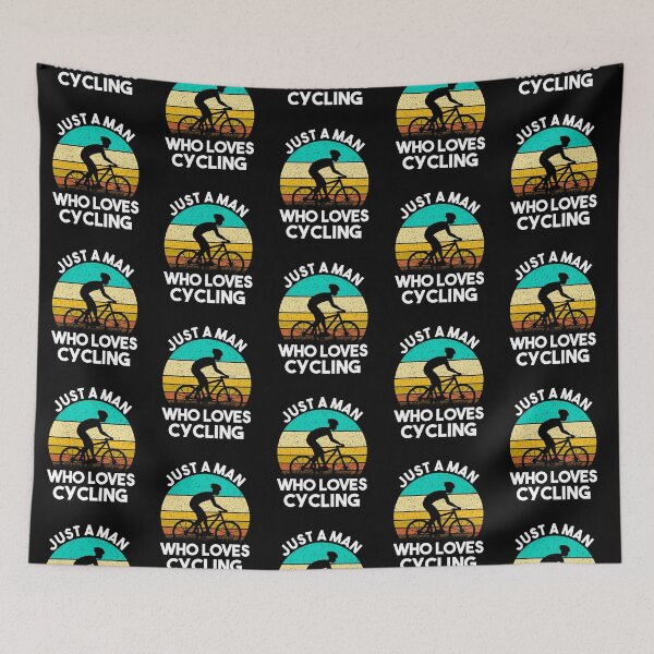 Item preview, Just A Man Who Loves Cycling - Gift For Cycling Lover designed and sold by MrElgo.