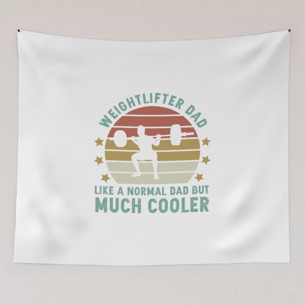 Item preview, Weightlifter Dad, like a normal dad but much cooler designed and sold by chetme.