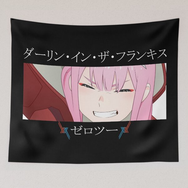Aperçu de l'œuvre Zero Two - Chéri dans le Franxx - Kawaii créée et vendue par -Kaori.