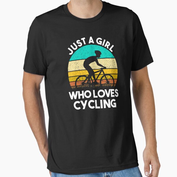 Item preview, Just A Girl Who Loves Cycling - Gift For Cycling Lover designed and sold by MrElgo.