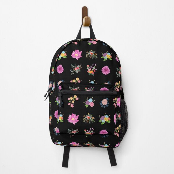 Item preview, colorful flowers sticker pack designed and sold by Norwegian-Moose.