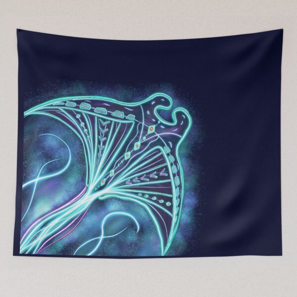 Item preview, Moana Inspired Sting Ray Art designed and sold by kenzikreations.