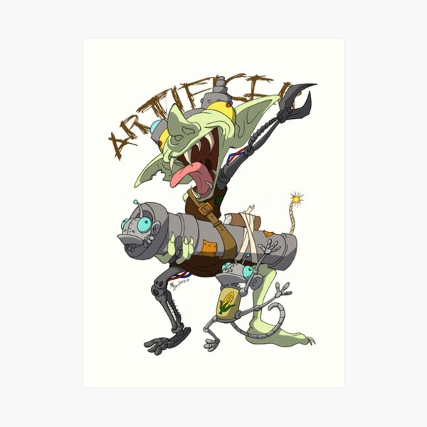 Goblin Artificer Art Print