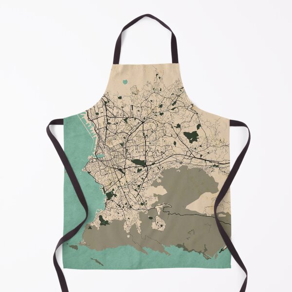 Item preview, Marseille City Map of France - Vintage designed and sold by deMAP.