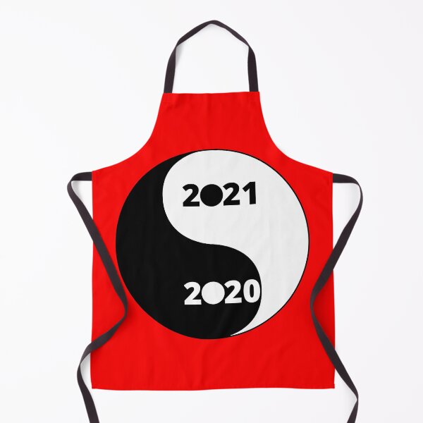 Item preview, 2020 Ying 2021 Yang (Red Background) designed and sold by mind-illusions.