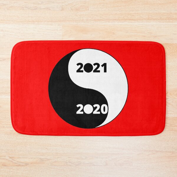 Item preview, 2020 Ying 2021 Yang (Red Background) designed and sold by mind-illusions.