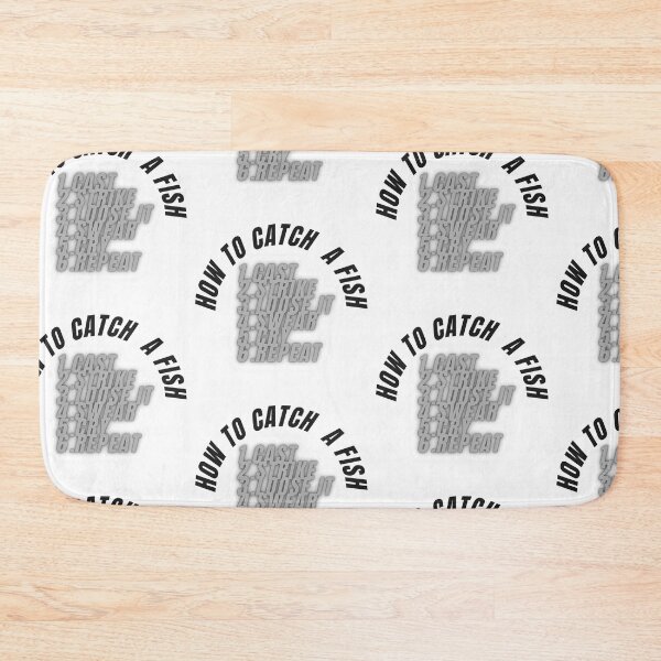 Item preview, How To Catch Fish designed and sold by WorldPrintTees.