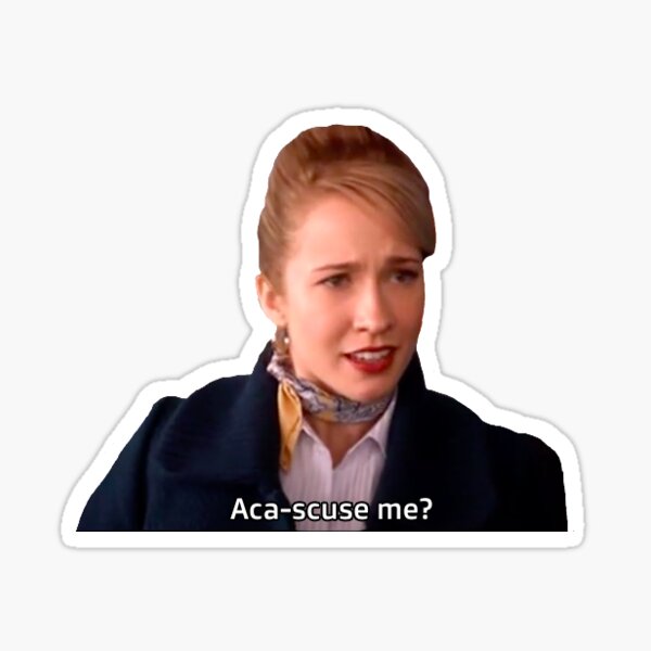 Aubrey "Entschuldigen Sie mich?" Sticker