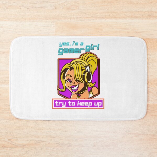 Item preview, I'm a gamer girl, try to keep up designed and sold by Rhu Creations.