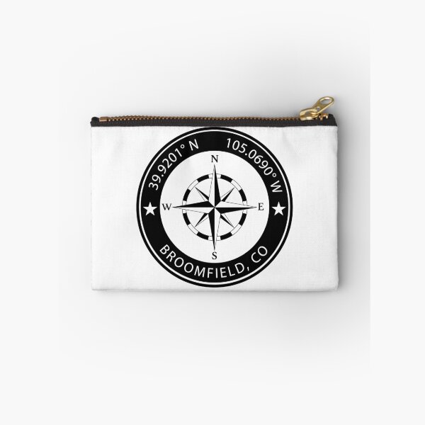 Item preview, Broomfield, Colorado Geographical Coordinates designed and sold by TeeOhGraphics.