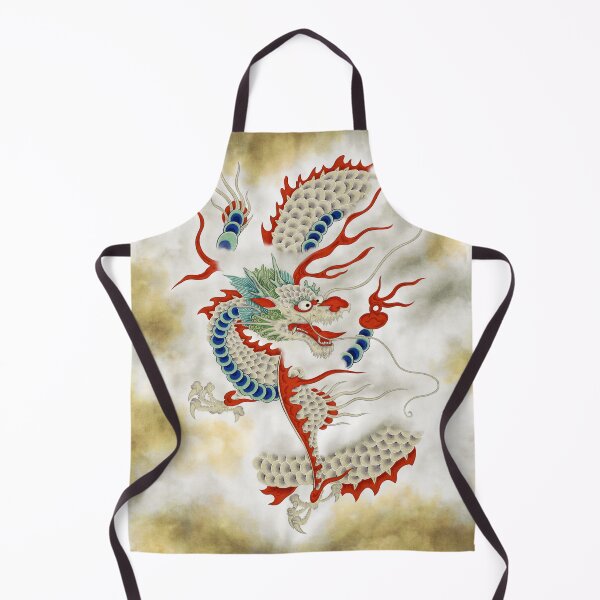 Item preview, Dragon in the Cloud Type B: Minhwa-Korean traditional/folk art designed and sold by minsillust.