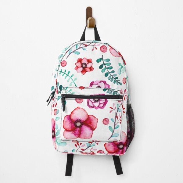 Item preview, Lovely Watercolor Colorful Flower Pattern designed and sold by WOW TeesAndThings.