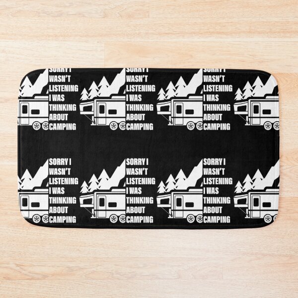 Item preview, Sorry I Wasn't Listening I Was Thinking About Camping Off Grid designed and sold by GravitiTees.