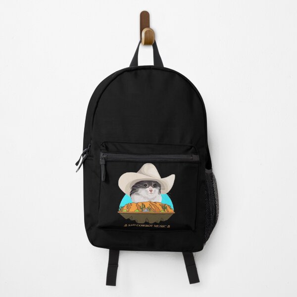 Item preview, Sad Cat Wearing a Cowboy Hat Meme designed and sold by CelestialHCO.